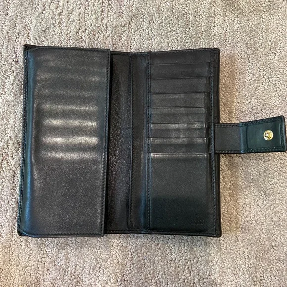 Gucci Guccissima Leather Continental Wallet - Picture 6 of 11